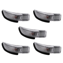 5X 8173052100 Front Right Rearview Side Mirror Turn Signal Indicator Light for Camry Yaris Prius C Avalon