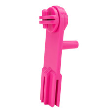 Hand Crank Spinner Embroidery Thread Winder Machine-Rose Red