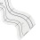 4Inch Acrylic Quilting Rulers Wavy Quilting Patchwork Templates 4