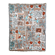 Boho Kasteteppe Bomull Polyesterblanding Myk Pustende Flanell Dekorativ Duskfrynser For Sofa Seng Sofa Stol Utendørs Piknik Strand Yogateppe
