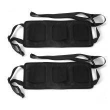Support de canne à pêche pour siège arrière de véhicule, organisateur de canne à pêche pour un rangement sécurisé, sangle pour faciliter le