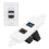 Πάνελ τοίχου πολυμέσων δύο θυρών HDMI USB3.0 Ενσωματωμένη υποδοχή Universal Συμβατότητα 8