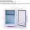 4L Mini Fridge with Cooling and Heating Function AC  DC Power (Blue) 5