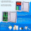4L Mini Fridge with Cooling and Heating Function AC  DC Power (Blue) 4