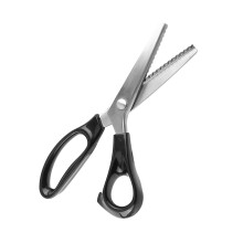 Pinking Scissors, Comfort Grips, Stainless Steel, for Cutting Fabrics (5mm)