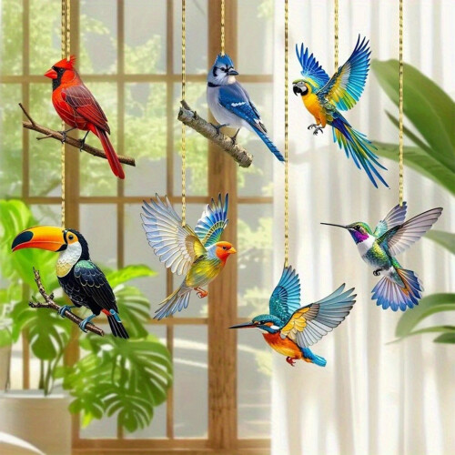 Pendentifs attrape-soleil pour intérieur-Ensemble de six pièces 1