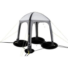 Inflatable Shelter - KAMPA - AIR Shelter 200 - 2 x 2 m - Gray and Black