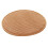 Coussin de siège rond antidérapant avec couvercle-Kaki 45CM 1
