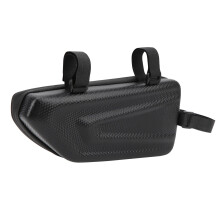 Bolsa para quadro de bicicleta, em TPU impermeável, ideal para ciclismo e viagens, com zíper laminado e 3 ganchos para maior estabilidade (1
