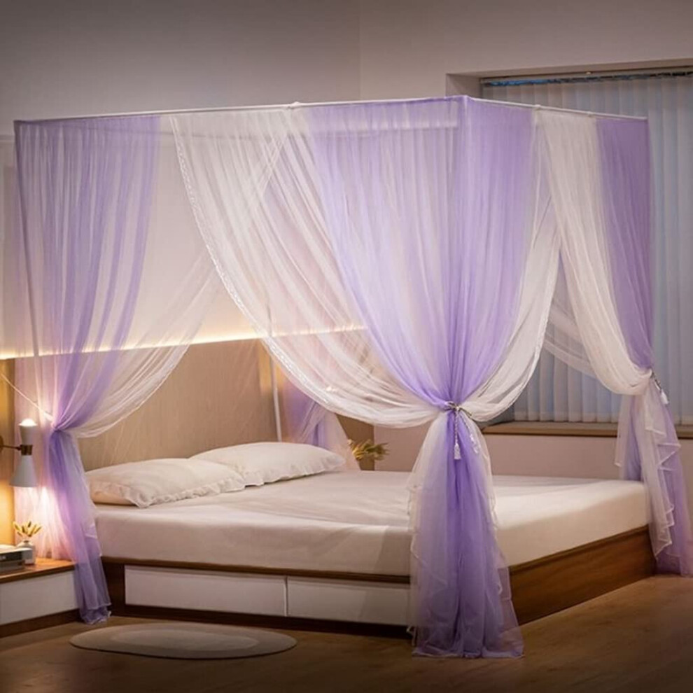Princess bed canopy curta for double bed/queen size bed Ref: 4332