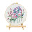 Sashiko Embroidery Set for Beginners, Flowers (Colour09) 1