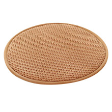 Coussin de siège rond antidérapant avec couvercle-Kaki 35CM
