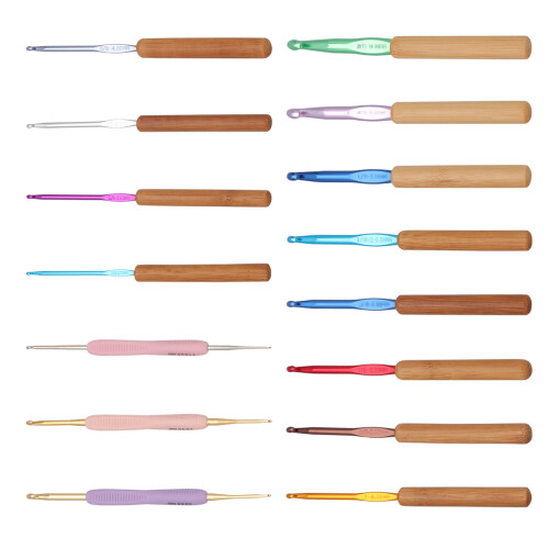 1 Set Crochet Hook Set Single Head Crochet Needle-Set Two