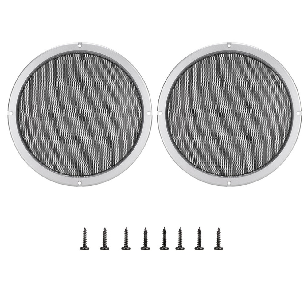 Speaker Grill Covers For 10 Inch Speakers, Metal Mesh Speaker Grills With Arched Design For Enhanced Protection, Durable Iron And Plastic Construction 9416038866333