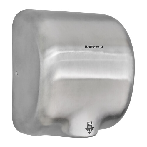 Bremmer Generic Turbo Hand Dryer in Brushed Steel 1