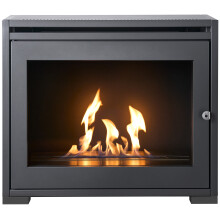 OKO S6 Bio Ethanol Stove in Charcoal Grey
