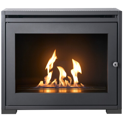 OKO S6 Bio Ethanol Stove in Charcoal Grey