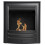 Acantha Vela Bio Ethanol Fire in Matte Black 1