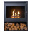 OKO S6 Bio Ethanol Stove with Log Storage in Charcoal Grey 1