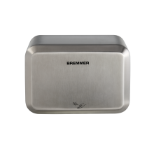Bremmer Nano Blade Compact Hand Dryer Brushed Steel