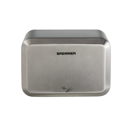 Bremmer Nano Blade Compact Hand Dryer Brushed Steel