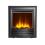 Acantha Amara Coal Electric Fire in Matte Black with Remote Control 1