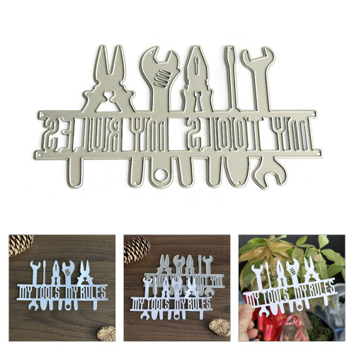 Decorative Die Cut Metal Embossing Stencils Scrapbooking Cutting 1