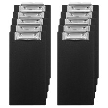 Mini Clipboard Wooden Check Holder for Restaurant Cafe Waiter, Black