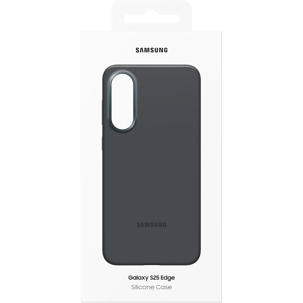 Samsung Galaxy S25 Edge 6.7" Silicone Case - Ef-Ps937cbegww Black