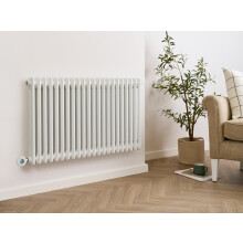 Eden Arcadia 1200W Electric Column Radiator in White with Smart WiFi Control