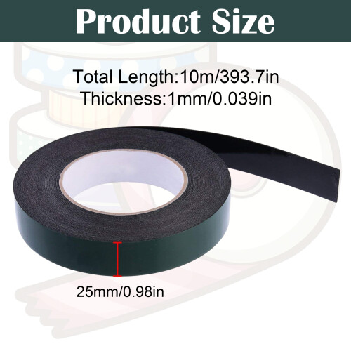 Ταινία μασκαρίσματος πολυεστερικού φιλμ, διπλής όψης με κόλλα σιλικόνης, 1