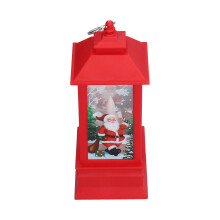 Kerstdecoraties, op batterijen werkende decoratie voor binnen en buiten, eettafeldecoratie, LED-verlichte sneeuwbol, creëer een feestelijke sfeer,