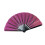Handheld Fan Party Glittering PVC Panel Hand Fan for Dance-1 1