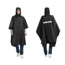 Giacca antipioggia impermeabile stile casual per adulti, impermeabile con cappuccio antivento e traspirante con maniche regolabili, abbigliamento