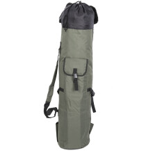 Borsa organizer per canne da pesca impermeabile, resistente, spaziosa e con tracolla regolabile, adatta sia per uomo che per donna, colore verde e