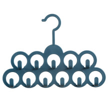 Organisateur d'accessoires de mode pour gagner de la place dans votre dressing, rangement pour foulards en velours avec crochet en acier et