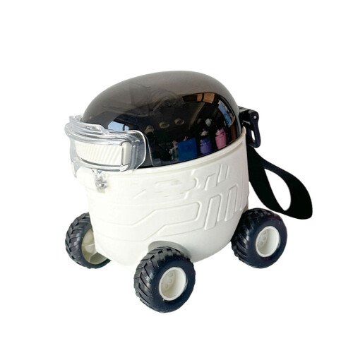 Adventure Themed Efficient Kids Drinking Bottle Creative-White