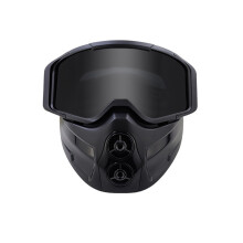Maschera tattica da paintball, cinturino antiscivolo per una vestibilità sicura, per un'esperienza di gioco e avventura senza interruzioni.