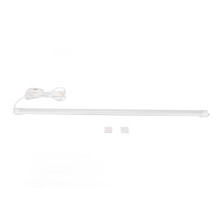 Luminária LED modular de 52 cm, branca quente, para instalação sob armários, lojas e escritórios. Ideal para uso profissional em dormitórios,