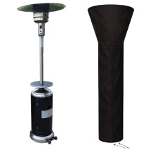Patio Heater Cover Waterproof Weatherproof Heavy Duty for Garden and Courtyard 226x85x48cm Black