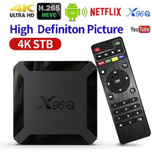 SURENHAP - Boîtier Smart TV X96Q Android 10.0 Allwinner H313 Quadcore Multimedia-Lesegerät 1G + 8G 4K 2598660