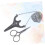 1 Piece Retro Scissors Set Chain Scissors Silver 3