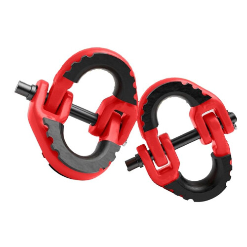2pack 1/2 Safe Chain Connector Link, Coupling Link for Trailer Chains Connect, Tow Hitch Safe Chain Connector Link 1