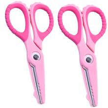 round head soft adhesive scissors hedge scissors household craft scissors for school children red