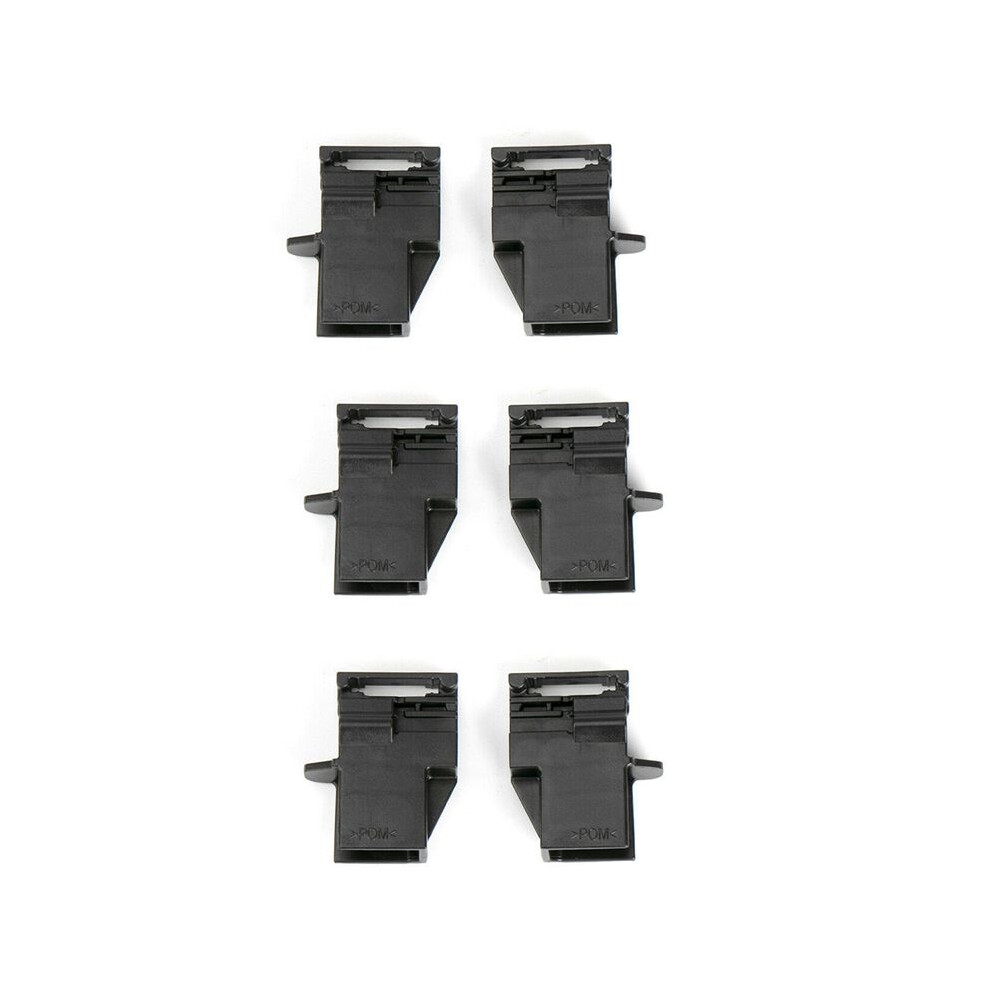 6X For Honda Crv Breeze Rw Panoramic Sunroof Sun Visor Fixed Buckle Sun Shade Clip Roller Blind Black 6133443866781