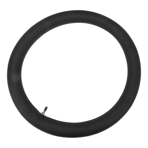 Câmara de ar de borracha reforçada para motocicletas, compatível com rodas de 14 polegadas, ideal para scooters e motos de trilha. Resistente a