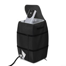 Waterproof UV Resistant Spa Heater Cover for Outdoor Hot Tub Pump, 210D Black Dustproof Protector