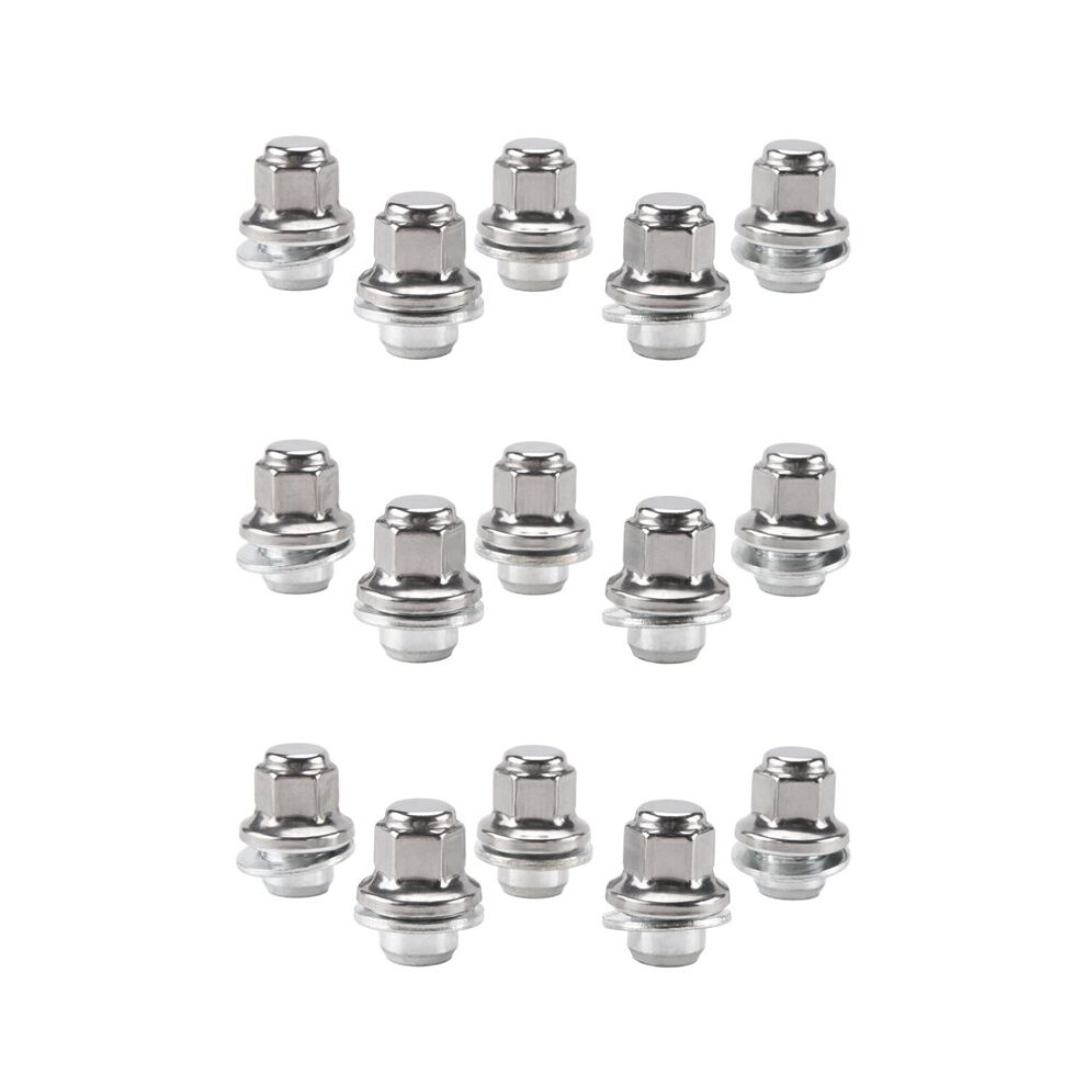 15Pcs Wheel Lug Bolt Stud Nut C2c35294010 For Jaguar S-Type X-Type Xj Xjr Xf 1999-11 6132772553133