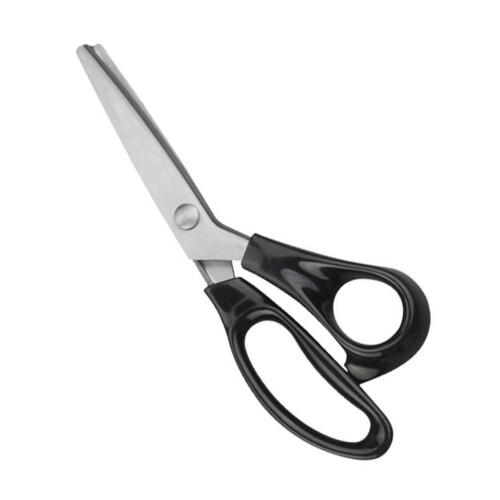 1 piece sawtooth scissors pinking shears tailor scissors black