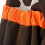 Wickeltasche mit orangefarbenem Giraffenmotiv 4